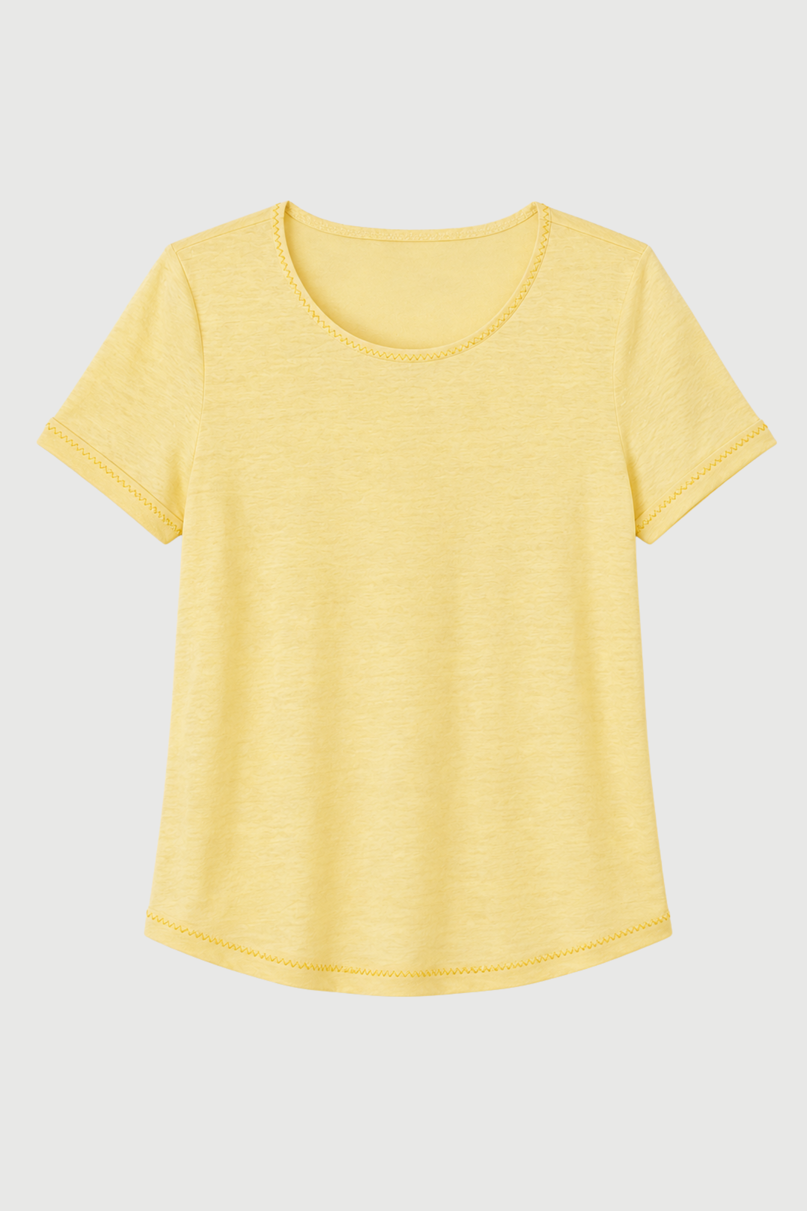 Leinen-T-Shirt