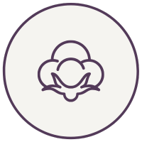 Sustainable cotton icon